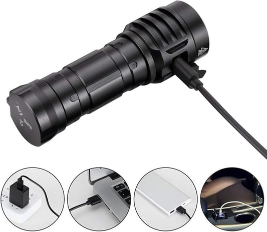 Led Rechargeable Flashlight