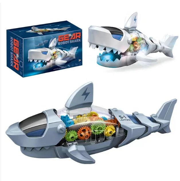 Universal Shark Toys With Light